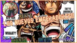 One Piece #1053 😎🤣 El meme se hace realidad... Buggy nuevo Yonkou. El Almirante Greenbull esta roto