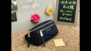 Michael Kors ☜UNBOXING☞ 30H8GP5N1C waist bag / Admiral