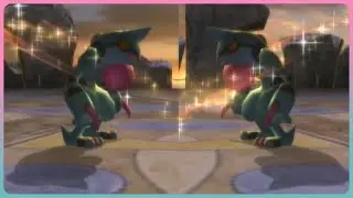 Dusty's Shiny Toxicroak in Sunset Colosseum!