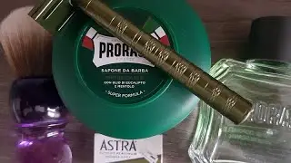 Henson shaving green, Proraso shaving soap czyli golenie na zielono