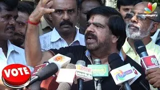 T Rajendar blasts Kamal and supports Rajini | Nadigar Sangam Election 2015 | Comedy Speech