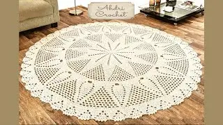 Tapetão de Crochê Sucesso de Venda MODELO-3 ❤️Econômico⭐Rápido e Fácil de Fazer⭐Ahdri Crochet Ateliê