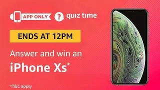 Amazon Daily Quiz Answers | 27 January 2019 | App Only Quiz | Win Big Prizes Every Day |