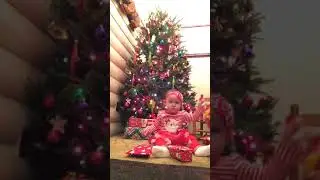 Christmas gift opening gone wrong