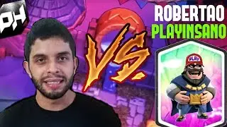 BRUNO PLAYHARD vs. PLAY INSANO | Batalha Incriv&eacute;l no online - Clash Royale