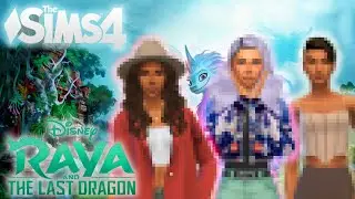 The Sims 4 - Raya and the Last Dragon (CAS) 🐲✨⚔