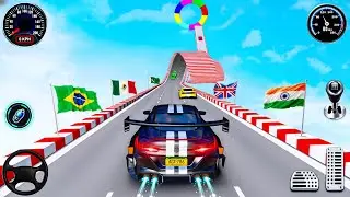 Mega Ramp Car Stunt Master Simulator - GT Impossible Sport Car Racing - Android GamePlay