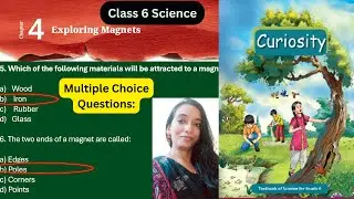 Class 6 Science Chapter - 4 Exploring Magnets | MCQs |CURIOSITY  #class6thscience  #class6th #mcq