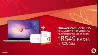 Vodacom | Huawei MateBook D 15 Deal