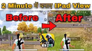 Pubg New State IPad View Settings In 2 Minutes | Pubg new state me ipad view kaise kare | gfx tool