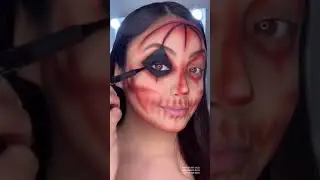 Maquillaje de Calabaza para Halloween