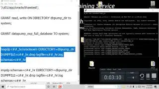 Export Schema  and import schema