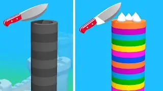 Slice It All Gameplay! Satisfying and Relaxing ASMR Slicing Video NEW UPDATE