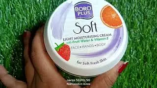 Boroplus soft cream review 💙💙