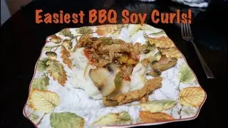 Easiest Barbecue Soy Curls! (Vegan)