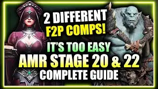 Best Strategy for Artifact Material Raid 22 (& 20) - All Broken Sets Comp & Epics-Only Comp! GUIDE
