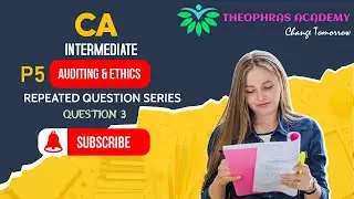 CA Inter Audit Super Important Questions  - Q3 #cainterauditing