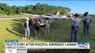 Pilot shares story after safe emergency landing