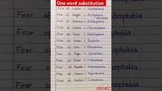 One word substitution l one word for a group of words in english l one word for a group of words