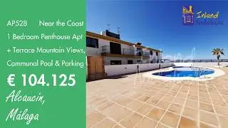 &euro;94.125 1 Bedroom Penthouse Apt. Parking and Pool Property  for sale in Spain inland Andalucia AP502