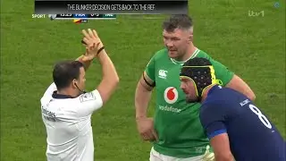 Refereeing Analysis: France vs Ireland Clash Sparks Bunker System Debate