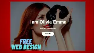 How To Create A Hero Image With HTML And  CSS / WebSite Design  Tutorial 2021