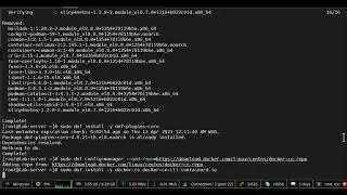 install Docker on CentOS 8 VM