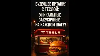 Будущее питания с Теслой: Уникальные закусочные на каждом шагу!