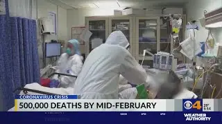 CDC warns of 500,000 coronavirus deaths by February