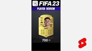 FIFA 23 Player Review | Daniel James | Fulham 🎮 ⚽️ #shorts
