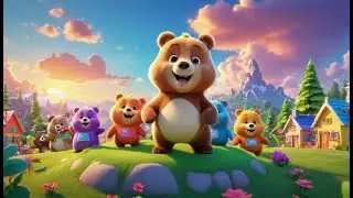 Contando osos en el bosque | Canci&oacute;n Infantil y Rima Educativa