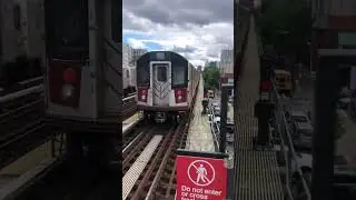 RARE: R142A (5) train Departs Mt Eden Avenue