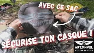 Sac à Casque Sécurisé @Artonvel  fini la galère!! C'est une pépite!😍 +bonus🔥