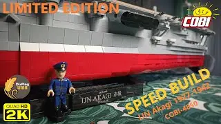 LIMITED EDITION - IJN Akagi 1927-1942 🛥️🛥️ COBI 4850 (Speed Build Review) 😍 @DisPlayLIMA