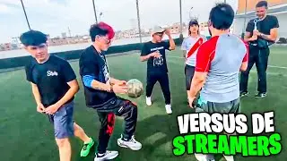 🔥ENFRENTÉ a STREAMERS en un ÉPICO PARTIDO de FÚTBOL⚽🔥