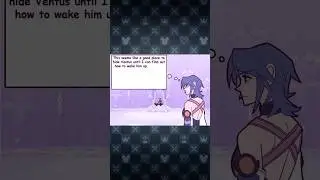 Aqua causes RE:COM (Kingdom Hearts comic dub)