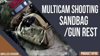 OneTigris MOLLE UnFilled MultiCam&reg; Shooting Sandbag