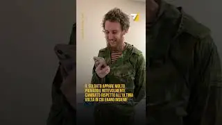 Un soldato ucraino vede la sua fidanzata dopo 5 mesi di prigionia
