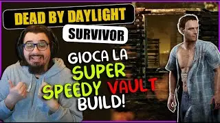 PLAY THIS SUPER-SPEEDY VAULT BUILD FROM SURVIVOR! - DBD ITA Gameplay SURVIVOR