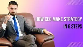How CEO make strategy in 6 steps | CEO strategic thinking