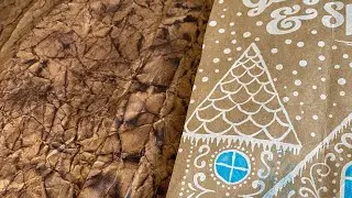 Making Brown Paper into Leather