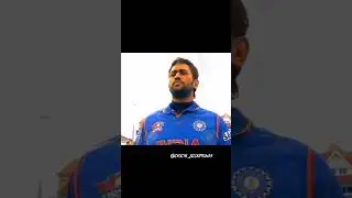 fan's voice for thala 😎 #like #cricket #indiavssrilanka3rdodi
