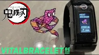 Demon Slayer Vital Bracelet BE - DAKI'S OBI DEMON || BEMemory 鬼滅の刃 02 Log #14