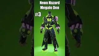 Fortnite Chapter 5 Season 3 Ranking The Neon Hazard Super Styles #Fortnite #shorts #gaming