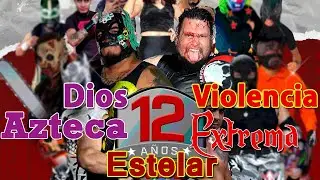 12 Aniversario NGL - Dios Azteca derrota a Violencia Extrema en una Lucha Hardcore