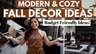 Modern Luxe Fall Decor Ideas!