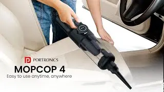 Best Portable Vacuum Cleaner for Car & Home 2025 | Portronics Mopcop 4