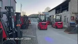 Hangcha 3,5to Dieselgabelstapler Euro V Vollkabine mit Heizung Triplexmast und Zinkenverstellung