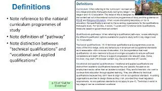 ALL briefing on Curriculum and Assessment Review