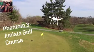 Juniata Golf Course Philadelphia - Drone Golf Course View
